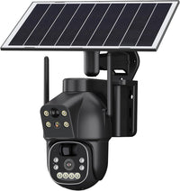 4G solar binocular camera: environmental protection and safety coexist