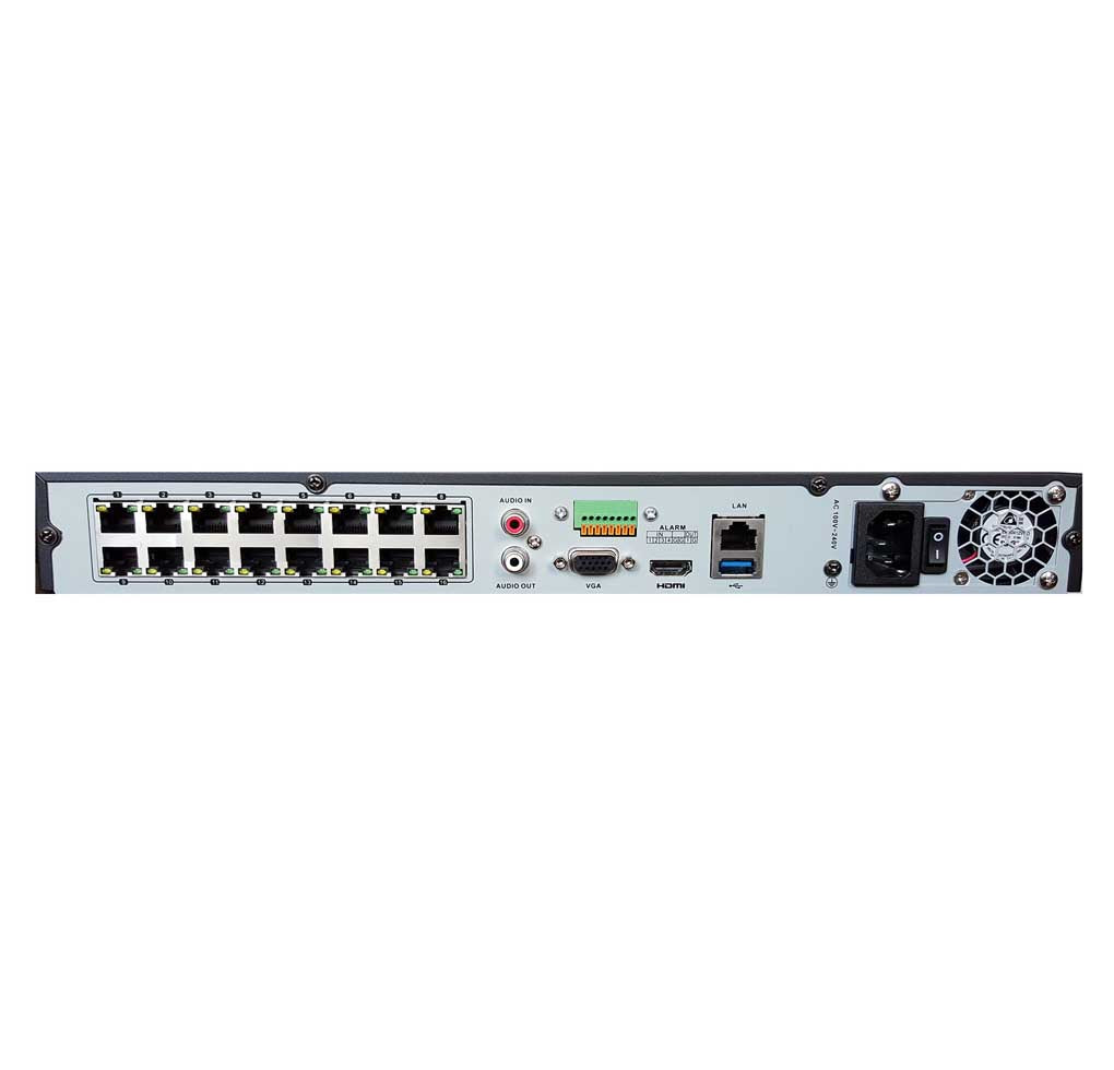 Hikvision DS-7616NI-I2-16P 16 Channel Network Video Recorder – Bulwark ...